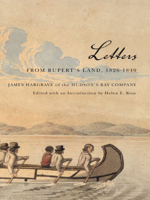 Cover image for Letters from Rupert's Land, 1826-1840